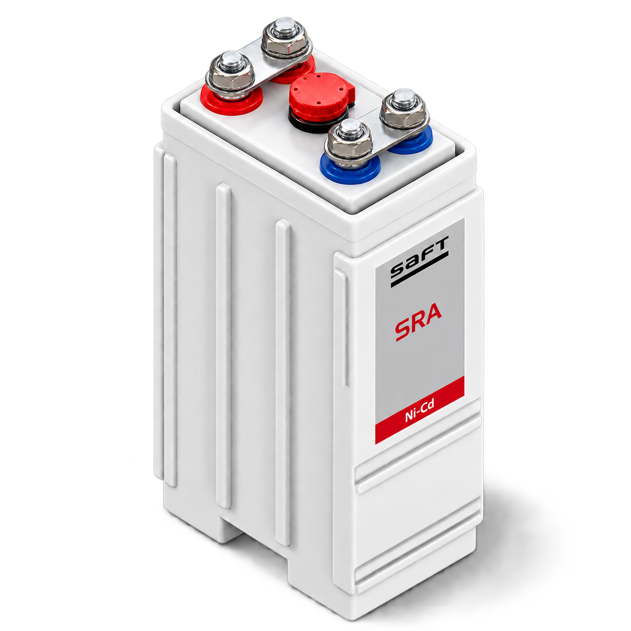 SAFT SRA Serisi Ni-Cd Raylı Sistem Aküleri
70–375 Ah | 1,2 V DC / Hücre | Orta Güç | Standard / LT / HT ürün görseli