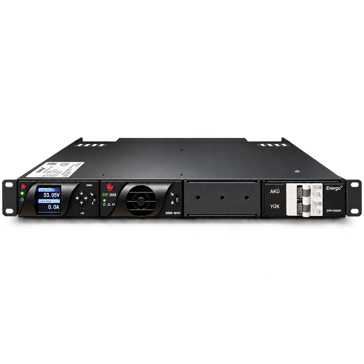 Energo ENR-RM-48-60-1M Modüler Telekom Redresörü ürün görseli